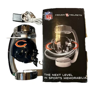 NFL Chicago Bears Chrome Mini Hover Helmet Sports Memorabilia - Bild 1 von 4