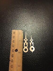 Cuckoo Clock Parts - Hands Plastic Bone - NEW (A- 30)  1-3/4” or 45 mm Center.