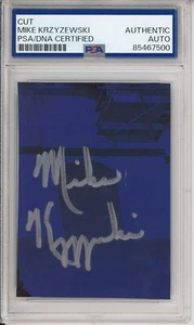 Mike Krzyzewski Duke Basketball HOF Coach Cut Signature PSA DNA COA Autographed - Picture 1 of 2