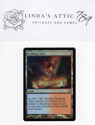 Scalding Tarn | Magic MTG | Zendikar | FOIL |LP | LK 105 - Image 1 of 2