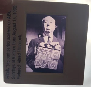 35mm B&W DIAPOSITIVA PELÍCULA FOTOGRAFÍA Alfred Hitchcock Psicosis Hollywood horror Hitch 99 - Imagen 1 de 1