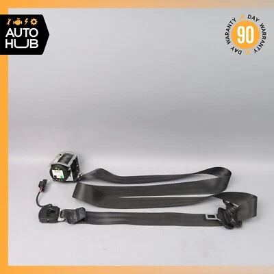 07-16 Land Rover LR4 HSE cinturón de seguridad delantero derecho lado pasajero negro OEM 86k Foto 1 de 4