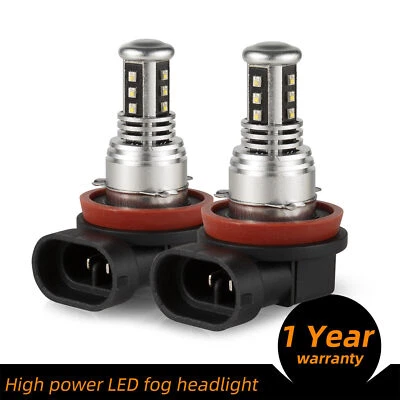 H8/H9/H11 LED Fog Light 6000K 2000W 300000LM Low Beam bulbs High Power US Foto 1 de 4