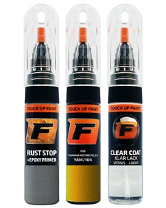 for YAMAHA MOTORCYCLES YAM/104 GOLD TOUCH UP PAINT Pen Kit Scratch Repair Set - Picture 1 of 9
