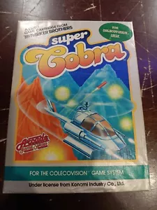 🔥Super Cobra (ColecoVision) In Box W/ Manual *RARE* See description - Picture 1 of 3