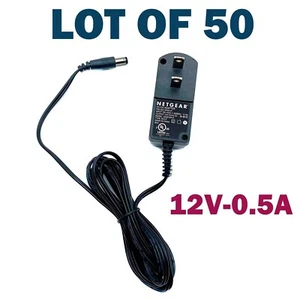 Lot of 50 Original Netgear AD2015F23 AC Adapter 12V 0.5A Power Supply Charger - Picture 1 of 7