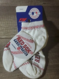 Boston Red Sox Print Socks Size Child 8-13 - Picture 1 of 2
