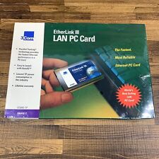 Unopened 3Com ETHERLINK III LAN PC CARD For 10 BASE-T 3C589D-TP 