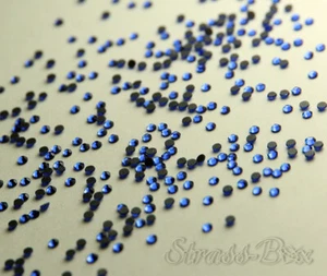 Hotfix SAPPHIRE SS06 Stückzahl wählbar Glitzer zum Aufbügeln Blau Profi Qualität - Picture 1 of 18