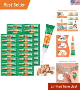 Premium 36 x 3g Super Strong Glue - Ideal for Jewelry, Crafting, Repair & More - Picture 1 of 8