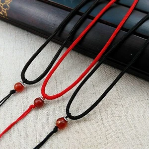 20 Pcs Chinese Silk Braided Agate Necklace Rope Cord Adjustable String Emerald - Picture 1 of 12