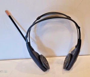 Sony Walkman Mega Bass FM Stereo/AM SRF-H4 Hands Free Headphone Radio Works - Picture 1 of 5