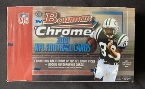 2001 Bowman Chrome Football Hobby Box - Picture 1 of 6