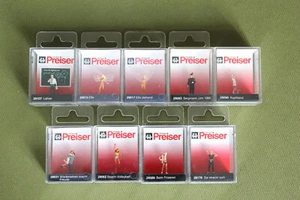 Preiser Set 9x Figur u.a. 29015 Elfe, 29017 Elfe stehend, 29093 Bergmann OVP NEU - Bild 1 von 3