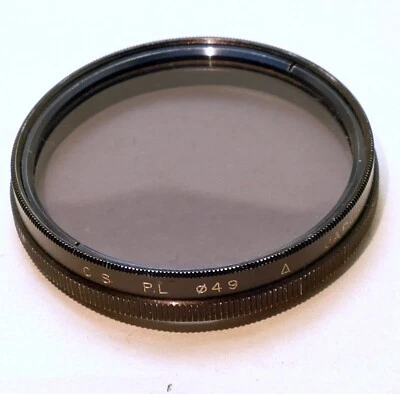 CS Linear-PL 49mm Lens Filter  Polarizer Polar Spectrum-7 - Image 1 of 4