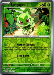 Sprigatito - 012/193 - SV02: Paldea Evolved Reverse Holo - Imagen 1 de 2