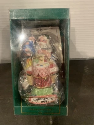 Campana Fitz & Floyd Collectors Series Edición Limitada 1997 Santas Magic Workshop Foto 1 de 4