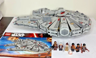 LEGO Star Wars Halcón Milenario 75105 - Con Minifiguras y Manual - Leer Foto 1 de 4