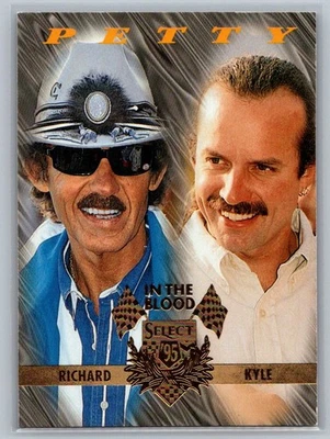 1995 Select #109 Richard Petty / Kyle Petty - Image 1 of 2