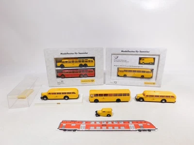 Brekina H0 1:87 Raccolta Post Serie 11 Bus MB O 10000 Serie 12 VW ecc #EC198-1 - Immagine 1 di 4