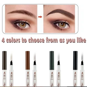 Microblading Tattoo Augenbrauen Tintenstift Langanhaltend Augenbraue 3D Gabel Makeup Stift - Bild 1 von 20