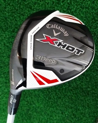 LH Callaway XHot 3Deep Pro 13º Fairway Wood w/ Project X Px⊽ 6.0 Graphite Shaft - Image 1 of 4