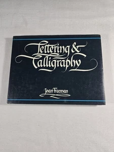 Schriftzug und Kalligraphie Joan Freeman Arco Pub 1984 Hardcover Buch Kunst Lehrer - Bild 1 von 24