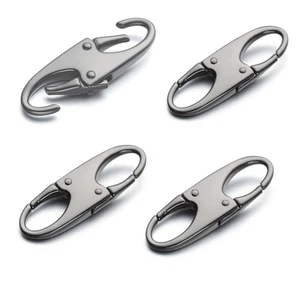 Doppelte kleine Karabiner Clips - Diebstahlschutz - Reißverschluss geschlossen halten - Reißverschluss... - Bild 1 von 7