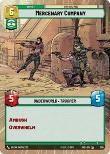 Mercenary Company Hyperspace #390 Star Wars Unlimited Shadow of the Galaxy NM - Picture 1 of 1