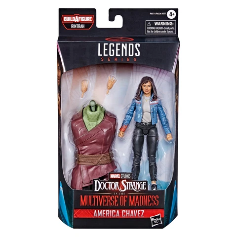 NEW America Chavez Marvel Legends Series 6" Inch Action Figure w/ Rintrah Body Cover