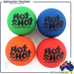 HOT SHOT HANDBALL 4 PACK Handball An Enduring Playground Favourite! Brand New - Bild 1 von 9