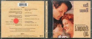 MUSIC FROM THE MOTION PICTURE SOUNDTRACK LORENZO'S OIL CD NUOVO SIGILLATO NLS - Imagen 1 de 1