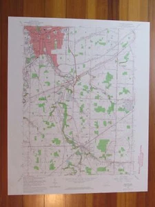 Grafton Ohio 1964 Original Vintage USGS Topo Karte - Bild 1 von 1