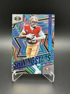 2024 Panini illusions Shining Stars Deebo Samuel #17 - San Francisco 49ers - Picture 1 of 2