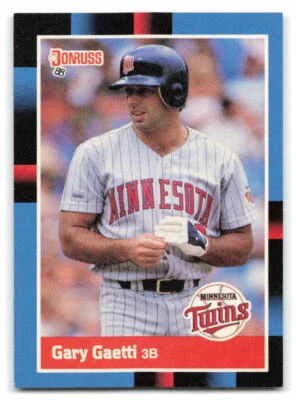 Gary Gaetti 1988 Donruss BASEBALL #194 Minnesota Twins - Image 1 of 2