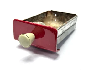 VTG German VW Bug Volkswagen Beetle Red Type 1 Ash Tray Ashtray Original Paint - Picture 1 of 4