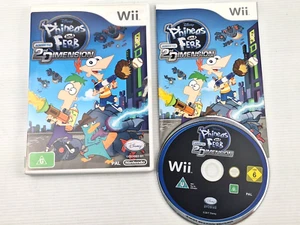 Disney Phineas And Ferb Across The 2nd Dimension - Nintendo Wii PAL - OZ SELLER - Bild 1 von 2