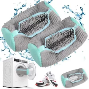 2/4Pack Reusable Shoe Washing Machine Bag Laundry Shoe Bag for Washer and Dryer - Picture 1 of 15