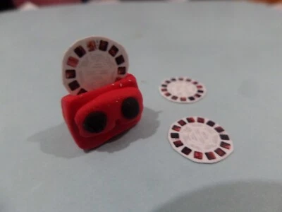 Viewmaster toy 1:12 dollhouse miniatures Gailslittlestuff. remember the fun?