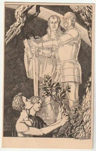 FRANZ STASSEN, alte Künstler-AK für Deutsche Jugendgemeinschaft - Picture 1 of 1