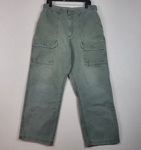Pantalones Lee Dungarees Cant Bust Em para hombre talla 36X32 verde - Imagen 1 de 16