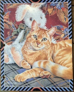 Vintage Mead Cat Folder Brushcreek Creative Vivian Boswell Sophisticats UNUSED - Picture 1 of 8