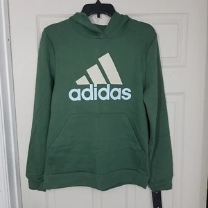 Adidas Essential Pullover Hoodie Boys Size XL (18/20) Slim Fit - Picture 1 of 5