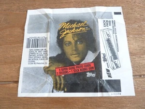Topps Michael Jackson - Wax Gum Pack - von 1984 - sehr guter Zustand! Leerpaket! - Bild 1 von 3
