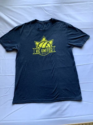 Mizuno Pro Blue Short sleeve Tee shirt Youth Size L Foto 1 de 4