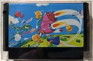 Twinbee / Twin Bee Nintendo FC Famicom NES mit Handbuch getestet funktioniert US-Verkäufer - Bild 1 von 8