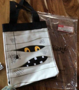 Thirty One SMALL Essential Storage Tote in SPOOKY MUMMY - NIP - Picture 1 of 3