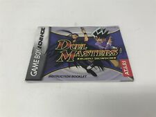Duel Masters: Kaijudo Showdown - Game Boy Advance GBA - Manual Only -