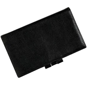 Hermes Notebook Cover Agenda PM ec-22146 Black Leather Lizard - Picture 1 of 11