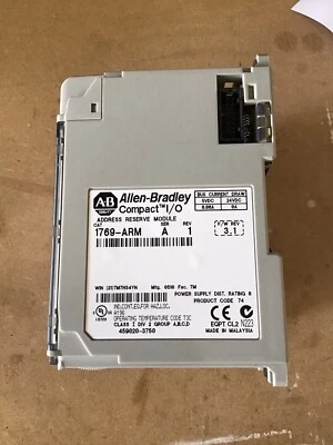 1769-ECL + 1769-ARMX3 ALLEN BRADLEY COMPACT LOGIX ADDRESS RESEME MODULE X3 - Image 1 of 4